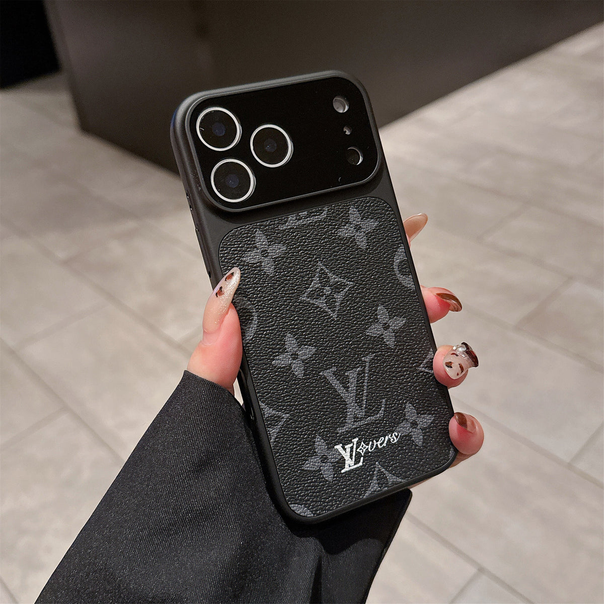 Lv Lens Protection Iphone Case 14-17 / Pro / Pro Max
