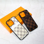 Louis V Magsafe Iphone Case Card Holder For 12-16 Pro Max Plus