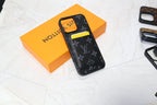 Louis V Magsafe Iphone Case Card Holder For 12-16 Pro Max Plus