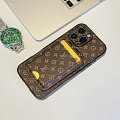 Lv Magsafe Iphone Case Magnetic Card Holder For 13-16 / Pro / Pro Max / Plus