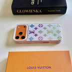 Multicolor Monogram White Lv Case Iphone 14-17 / Pro / Pro Max