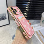Lv Pattern Leather Iphone Case 12-17 / Pro / Pro Max / Plus / Air