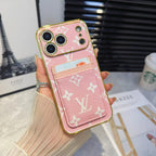 Lv Pattern Leather Iphone Case 12-17 / Pro / Pro Max / Plus / Air