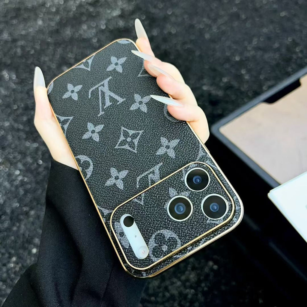 Lv Phone Case Iphone 17 / Pro / Pro Max / Air / Electroplated
