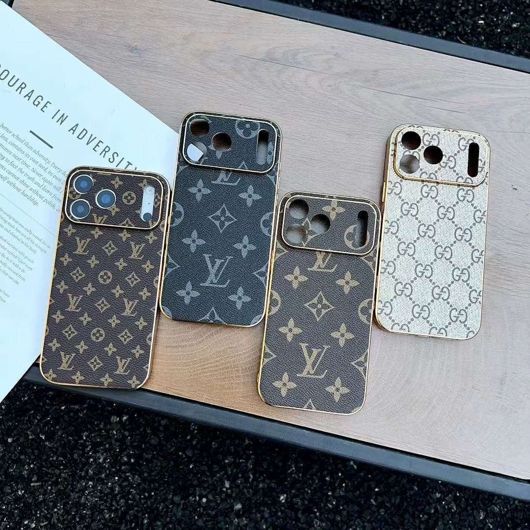 Lv Phone Case Iphone 17 / Pro / Pro Max / Air / Electroplated