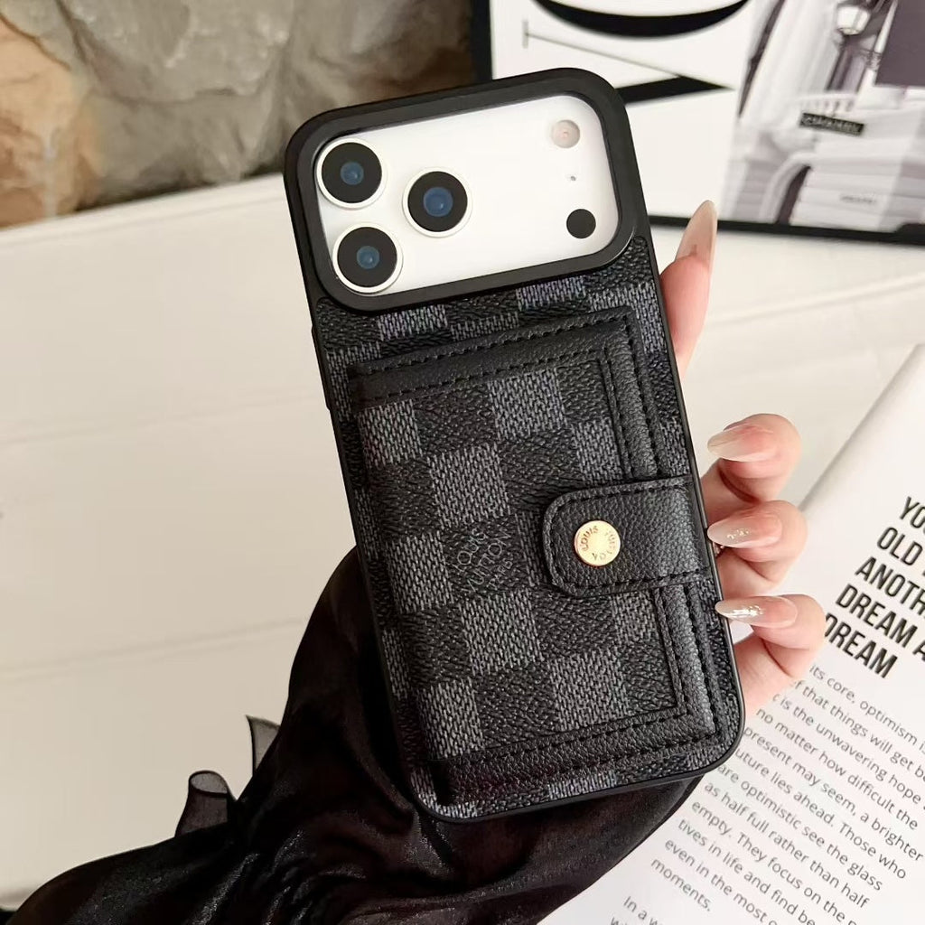 Lv Wallet Phone Case For Iphone 17 / Pro / Pro Max / Air