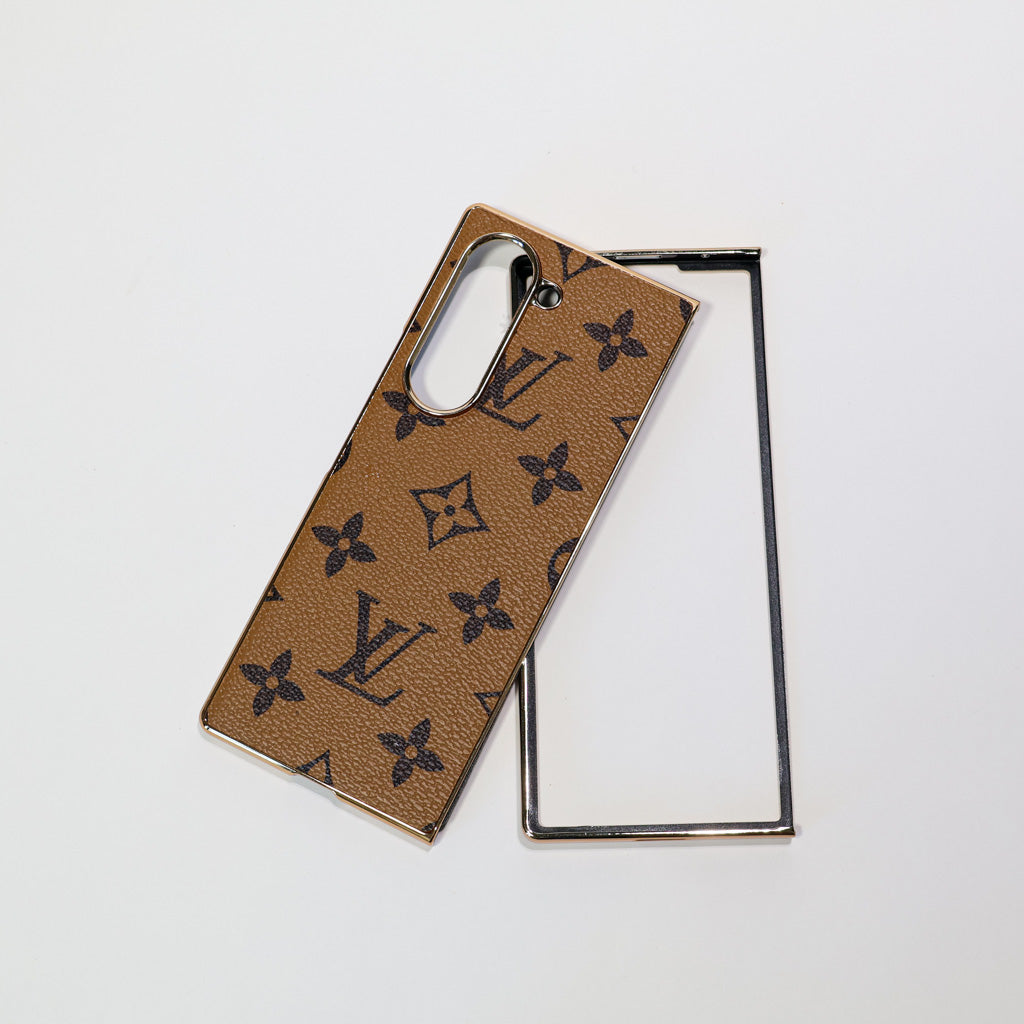 Samsung Galaxy Z Fold 3 4 5 6 7 Fashion Leather Phone Case
