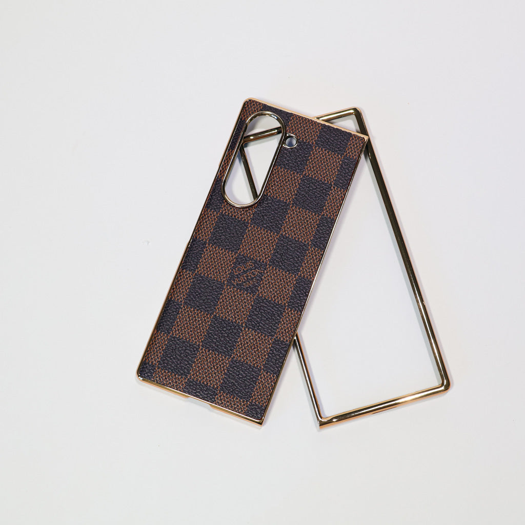Samsung Galaxy Z Fold 3 4 5 6 7 Fashion Leather Phone Case