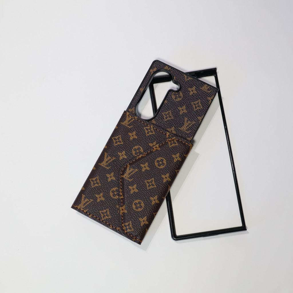 Fashion Wallet Case Z Fold Samsung Galaxy 3 4 5 6 7 Seies