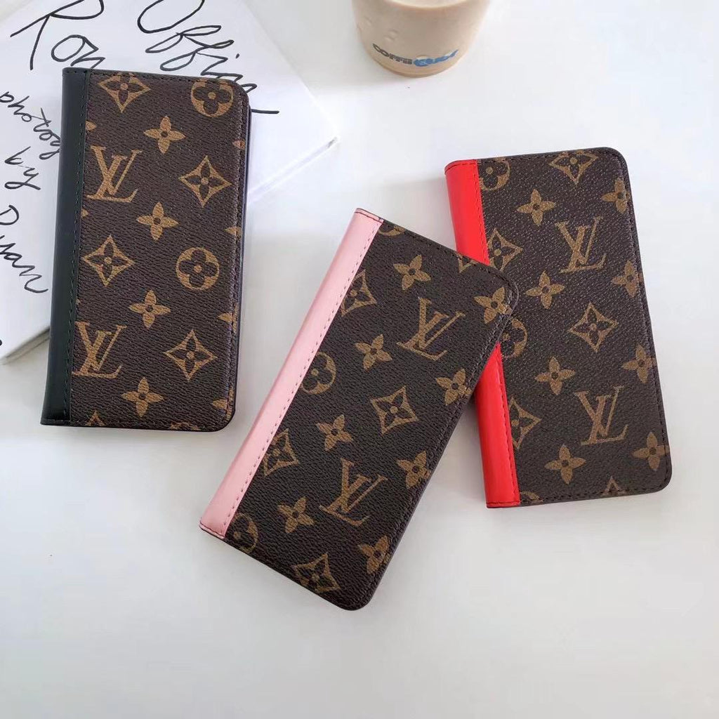 Lv Iphone 16 Case 15 14 13 12 Pro Max Plus Series Wallet