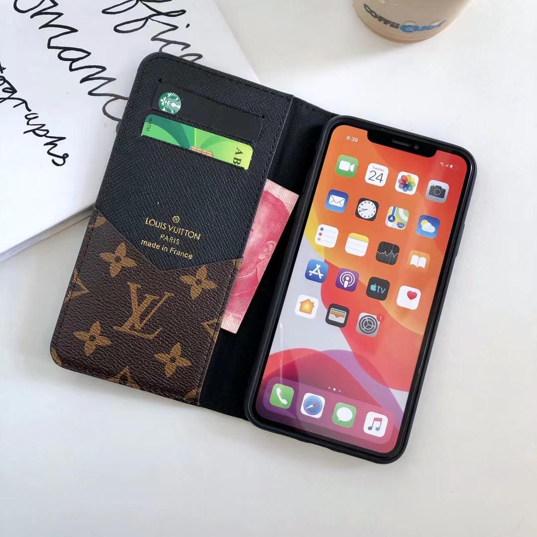 Lv Iphone 16 Case 15 14 13 12 Pro Max Plus Series Wallet