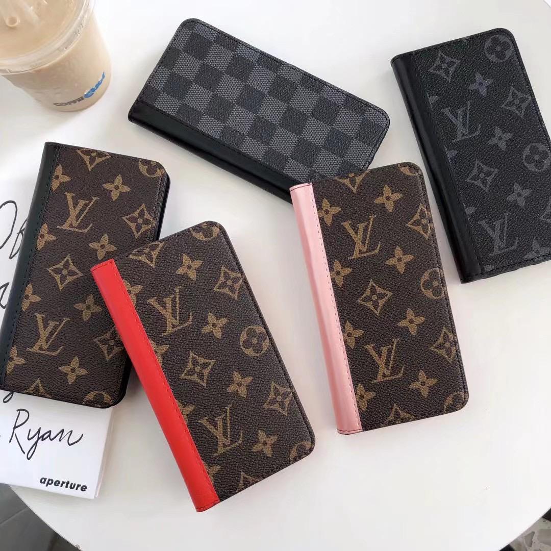 Lv Iphone 16 Case 15 14 13 12 Pro Max Plus Series Wallet