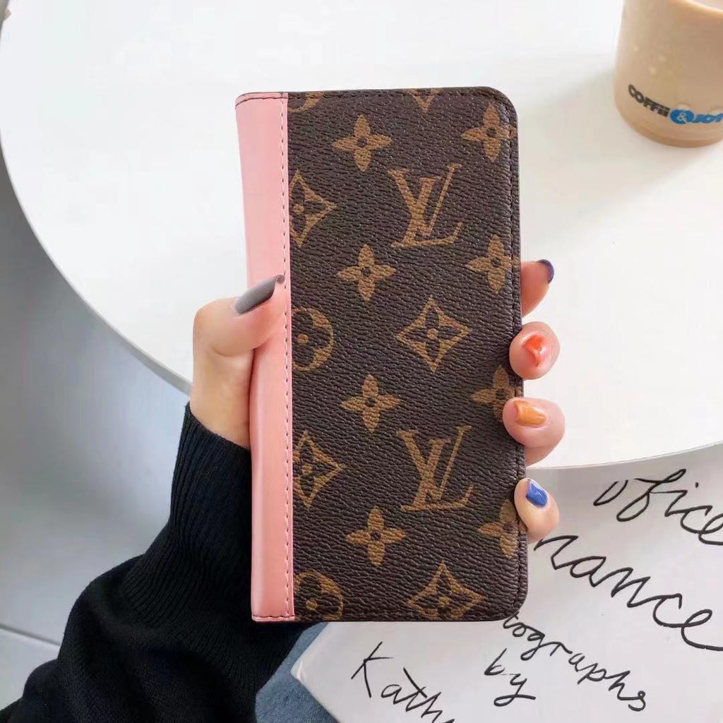Lv Iphone 16 Case 15 14 13 12 Pro Max Plus Series Wallet