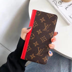 Lv Iphone 16 Case 15 14 13 12 Pro Max Plus Series Wallet