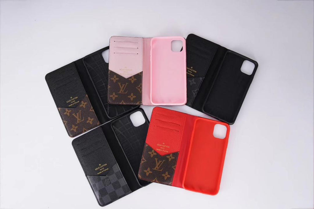Lv Iphone 16 Case 15 14 13 12 Pro Max Plus Series Wallet