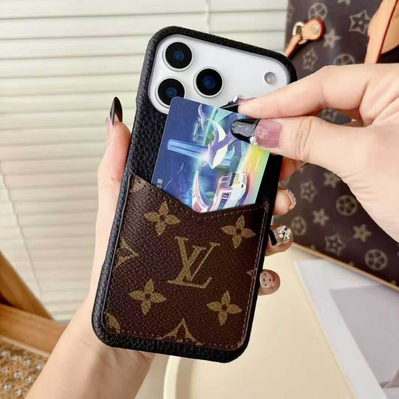 Louis Vuitton Case Card Holder Iphone 12-17 / Pro / Pro Max / Plus / Air