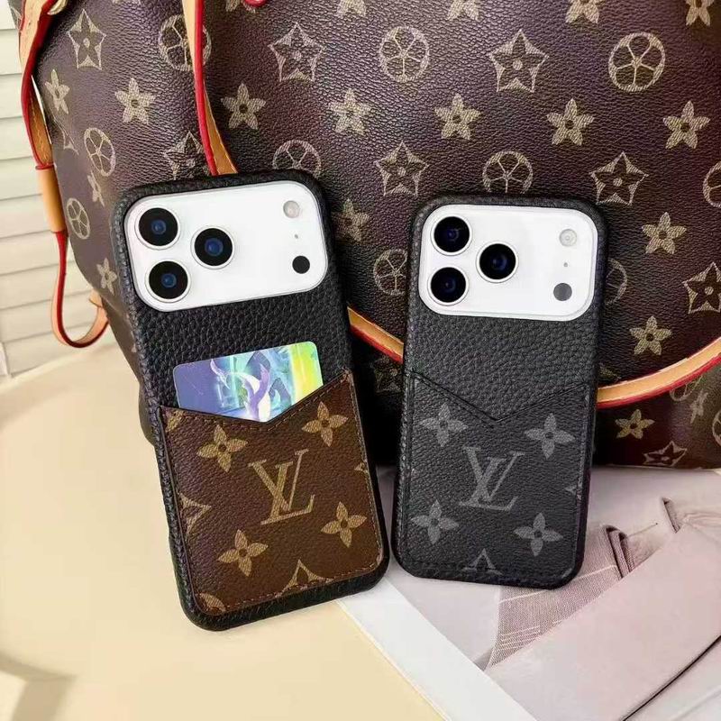 Louis Vuitton Case Card Holder Iphone 12-17 / Pro / Pro Max / Plus / Air
