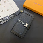 Lv Iphone Case Wallet Style For 12 13 14 15 16 Pro Max Plus Series