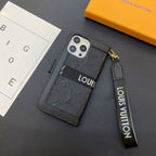 Lv Iphone Case Wallet Style For 12 13 14 15 16 Pro Max Plus Series