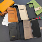 Lv Iphone Case Wallet Style For 12 13 14 15 16 Pro Max Plus Series