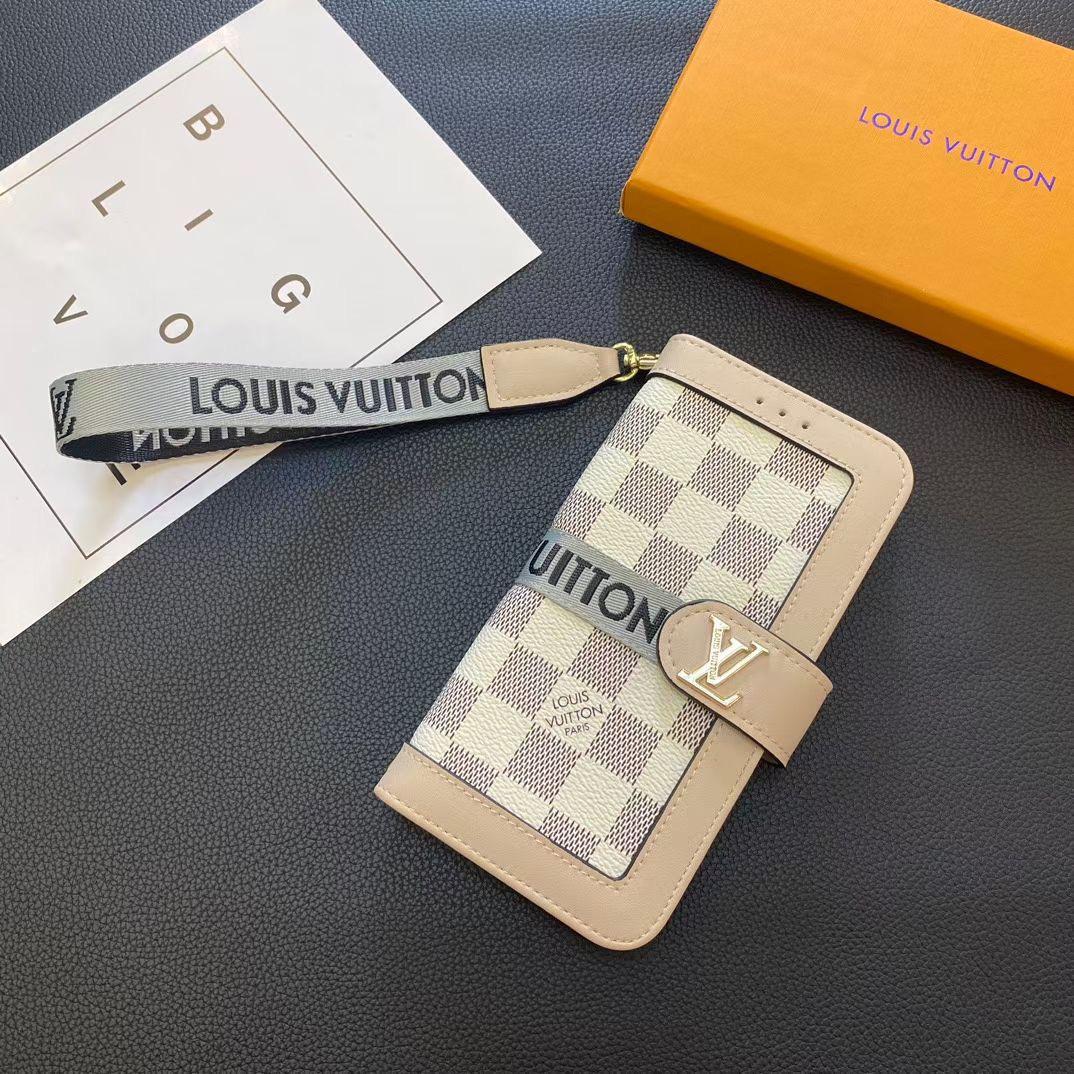 Lv Iphone Case Wallet Style For 12 13 14 15 16 Pro Max Plus Series