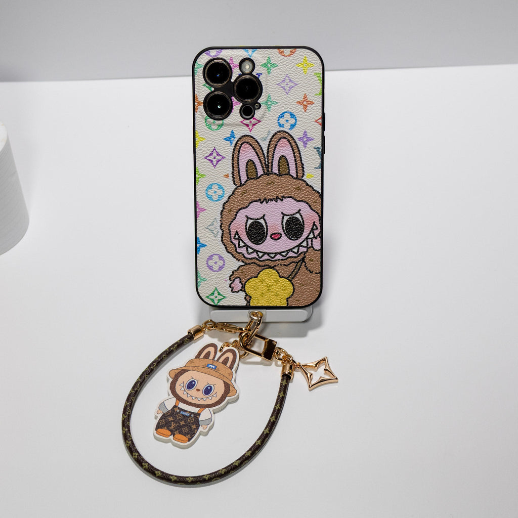Labubu Big Face Lv Iphone Case For 13 – 16 Pro Max Series