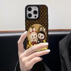 Labubu Phone Case Lv Collaboration For 13-16 Pro Max