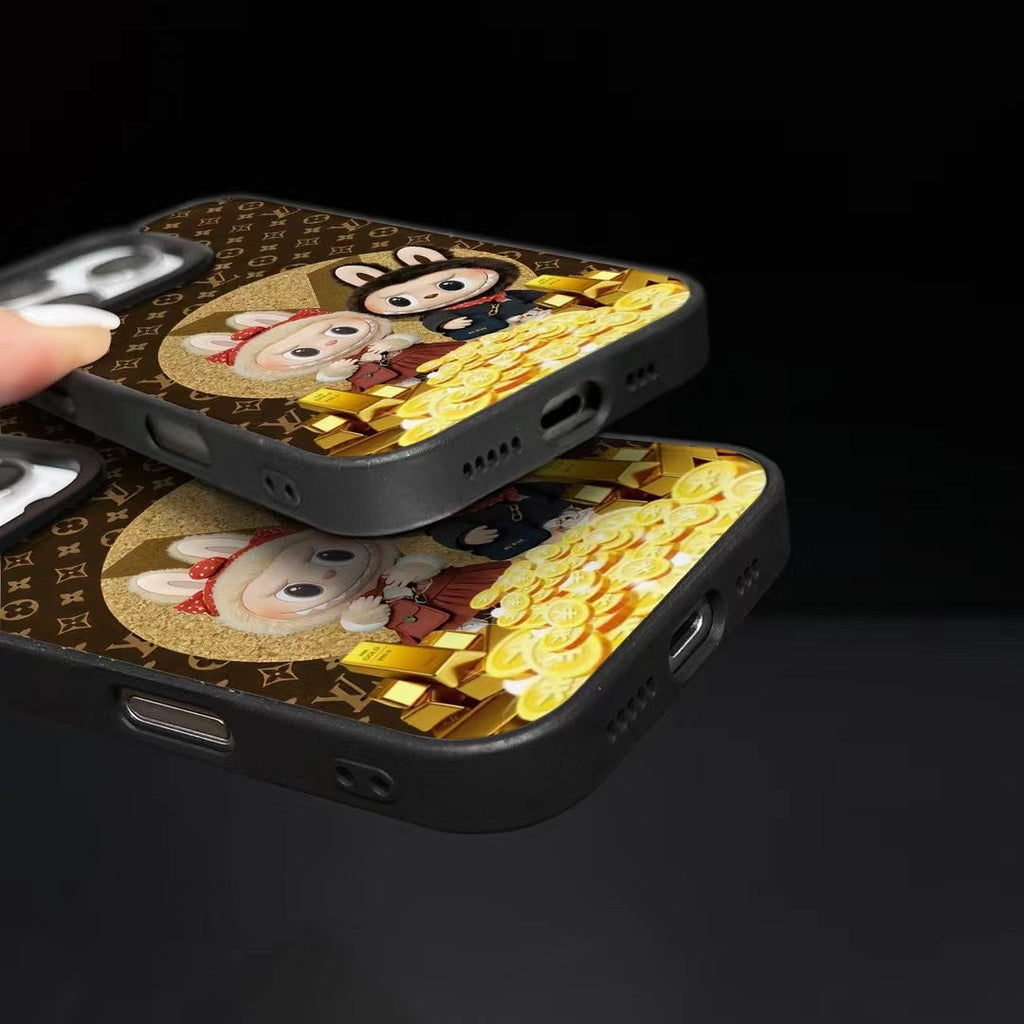 Labubu Phone Case Lv Collaboration For 13-16 Pro Max