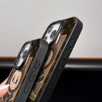 Lv Labubu Iphone Case Monogram Style For 13-16 Pro Max