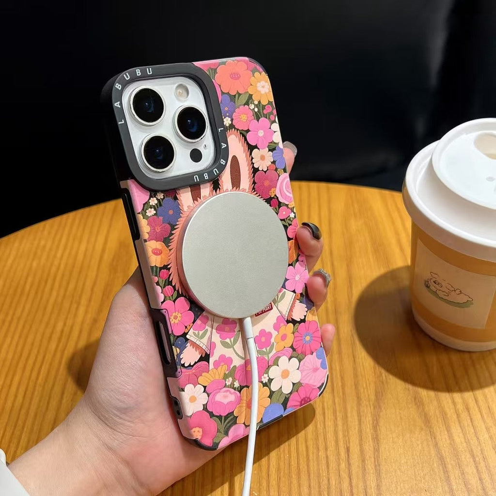 Labubu 3D Print Iphone Case Magsafe For 12-16 Pro Max Plus