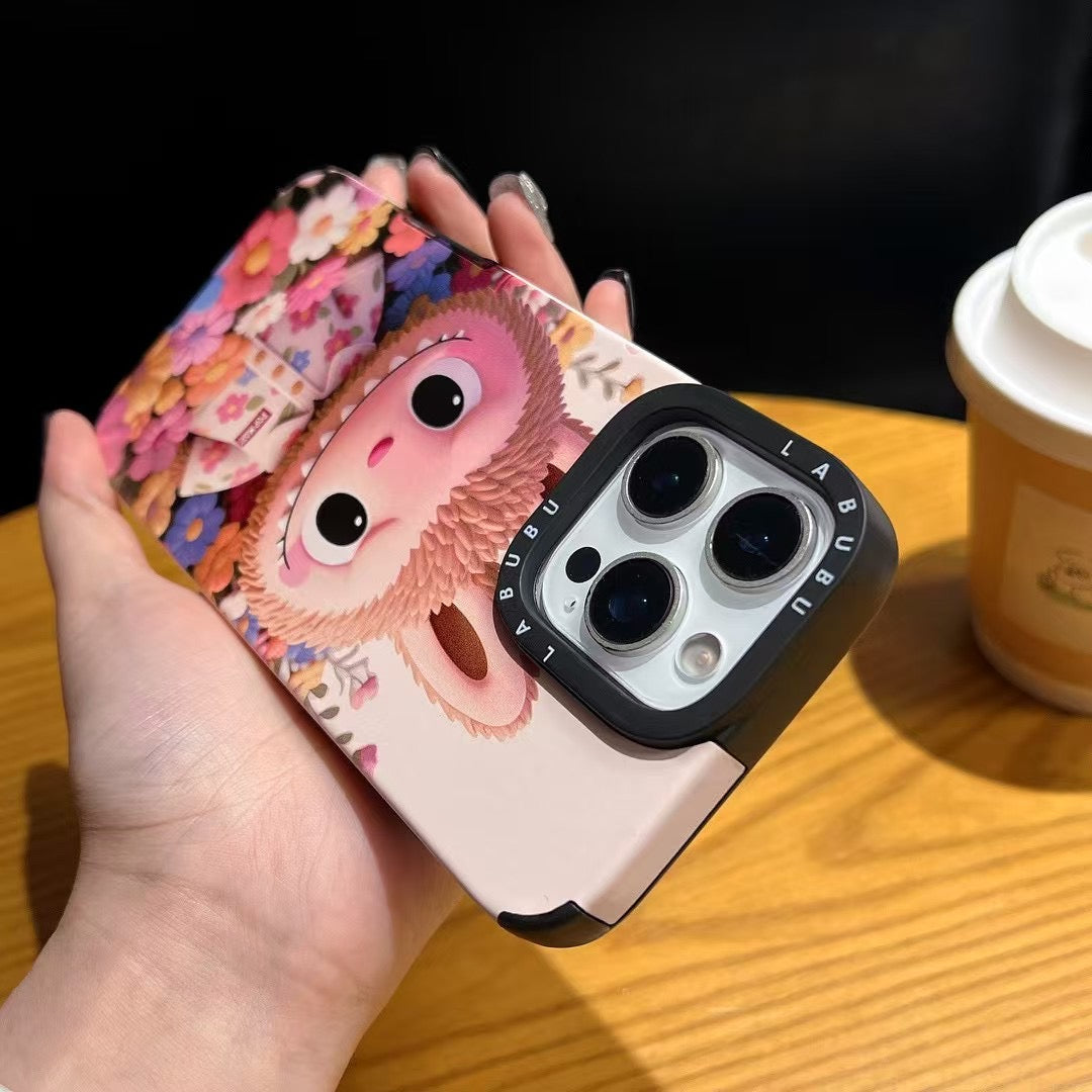 Labubu 3D Print Iphone Case Magsafe For 12-16 Pro Max Plus