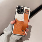 Loewe Phone Case Hand Strap Card Holder For Iphone 12 13 14 Pro Max Plus
