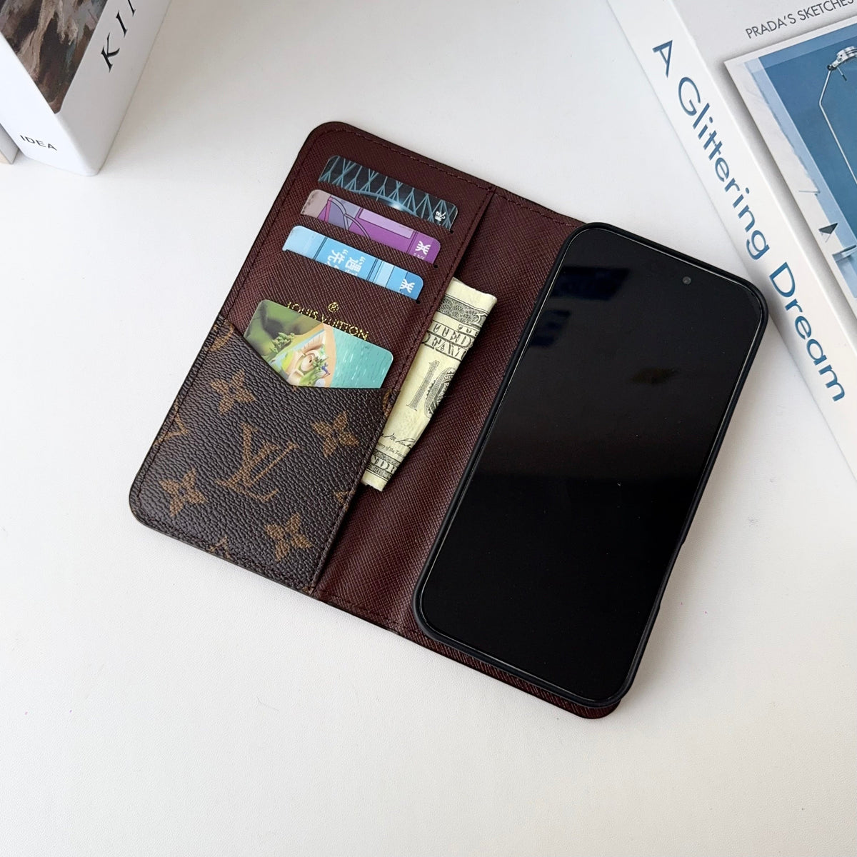 Louis V Folio Wallet Case Iphone 17 Series