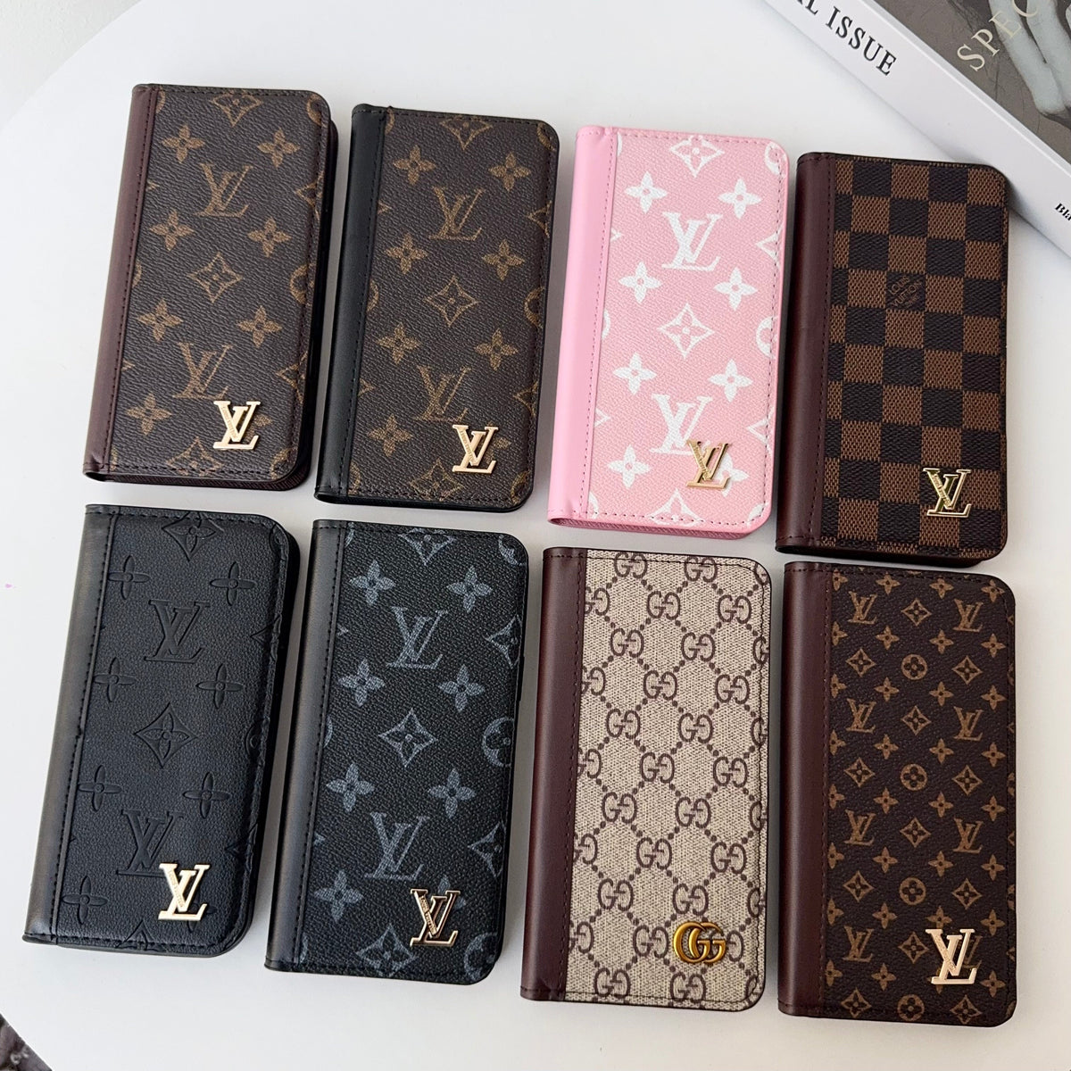 Louis V Folio Wallet Case Iphone 17 Series