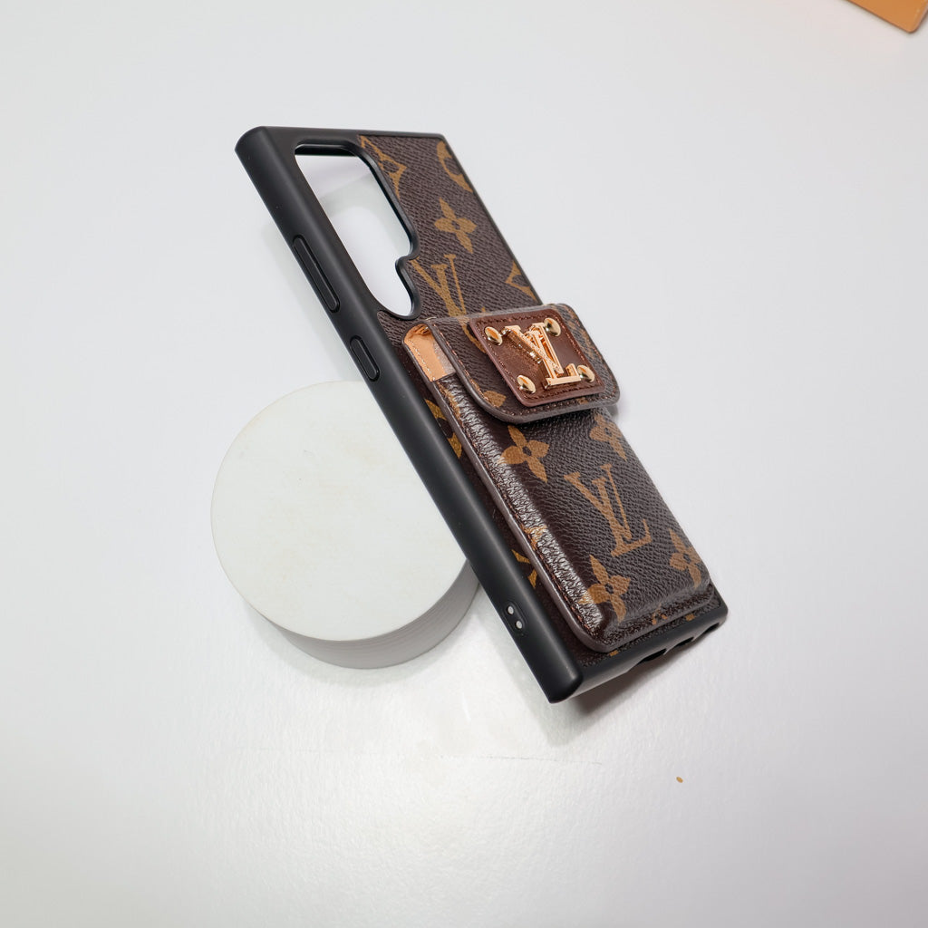 Monogram Louis Vuitton Phone Case For Samsung Galaxy S22 23 24 25 26 Ultra Plus