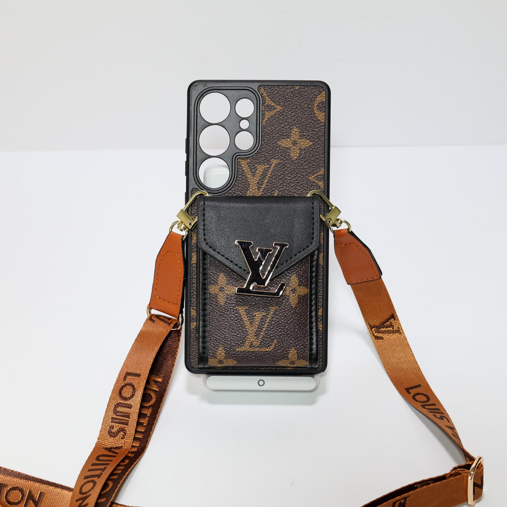 Lv Samsung Galaxy Crossbody Phone Case For S22-26 Ultra Plus
