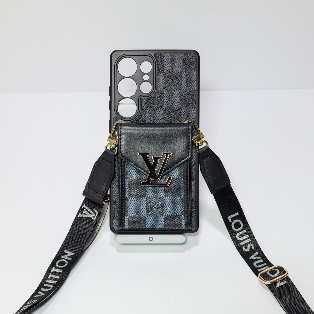 Lv Samsung Galaxy Crossbody Phone Case For S22-26 Ultra Plus