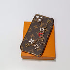 Ornament Luxury Hand Strap Phone Case For 12-16 Pro Max Plus