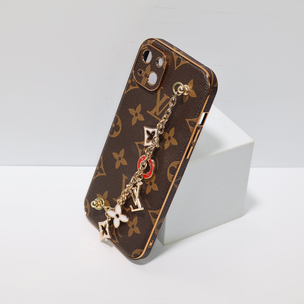 Ornament Luxury Hand Strap Phone Case For 12-16 Pro Max Plus