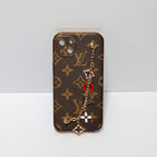 Ornament Luxury Hand Strap Phone Case For 12-16 Pro Max Plus