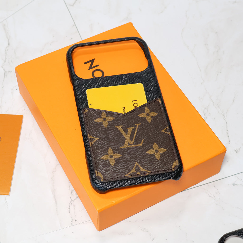 Louis Vuitton Case Card Holder Iphone 12-17 / Pro / Pro Max / Plus / Air