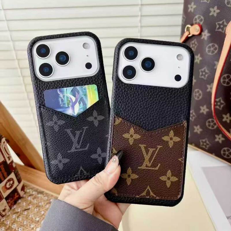 Louis Vuitton Case Card Holder Iphone 12-17 / Pro / Pro Max / Plus / Air