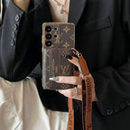 Luxury Style Samsung Galaxy Phone Case S22-S26 Plus Ultra Crossbody