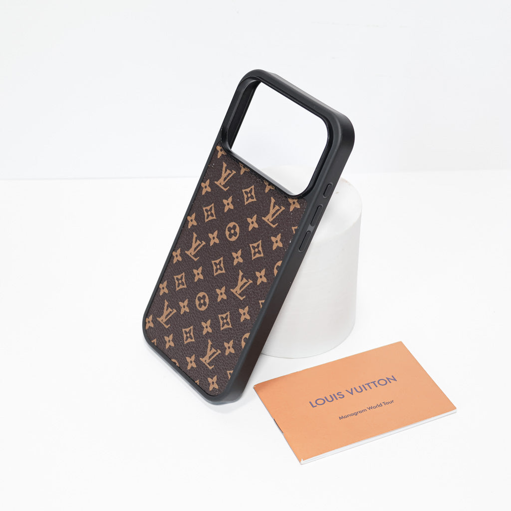 Classic Leather Lv Phone Case Iphone 17 / Pro / Pro Max / Air