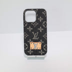Denim Style Lv Case Iphone 13-16 Pro Max