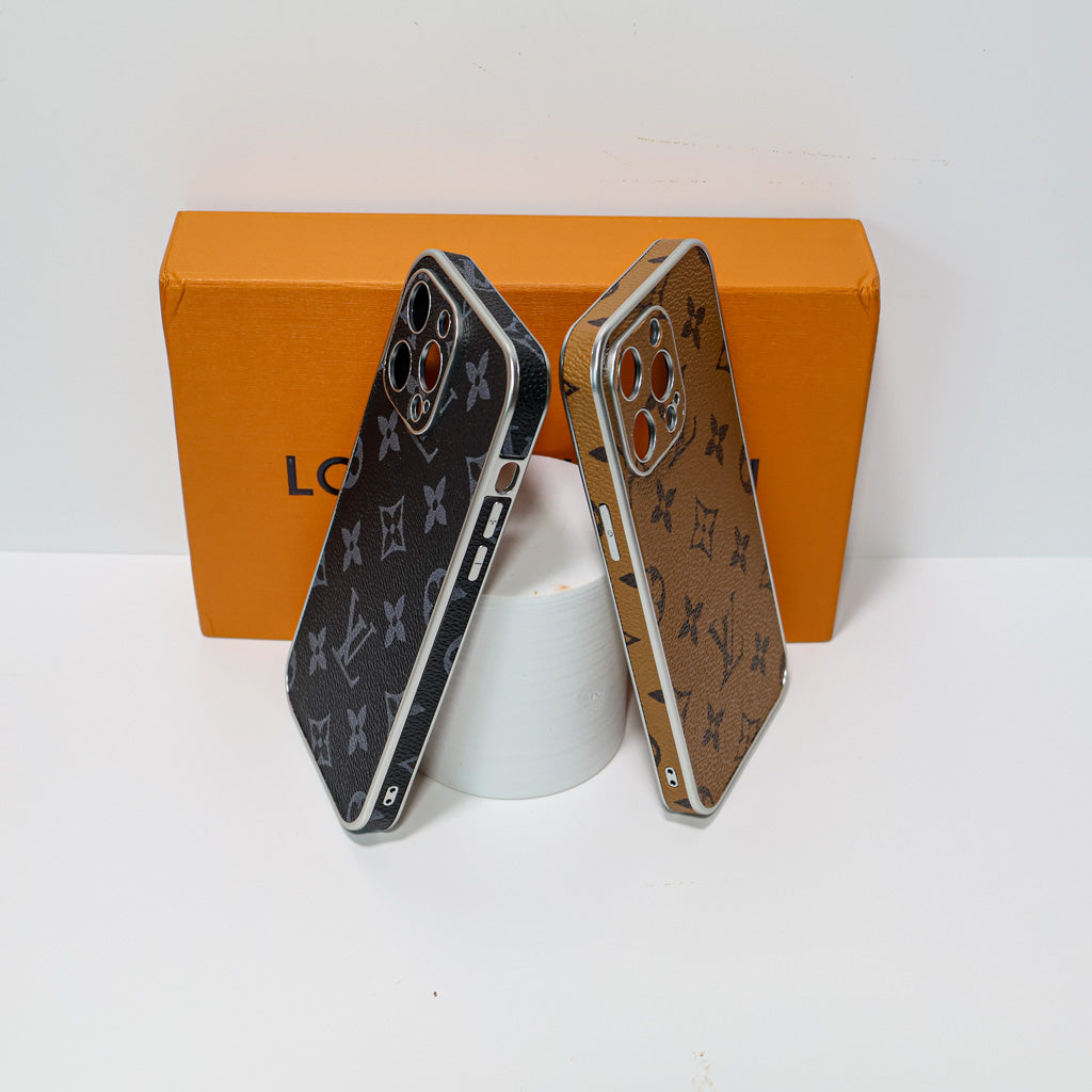 Electroplated Lv Phone Case For 13-16 Pro Max Plus