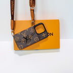 Crossbody Lv Phone Case Cardholder Wallet For 12-16 Pro Max Plus