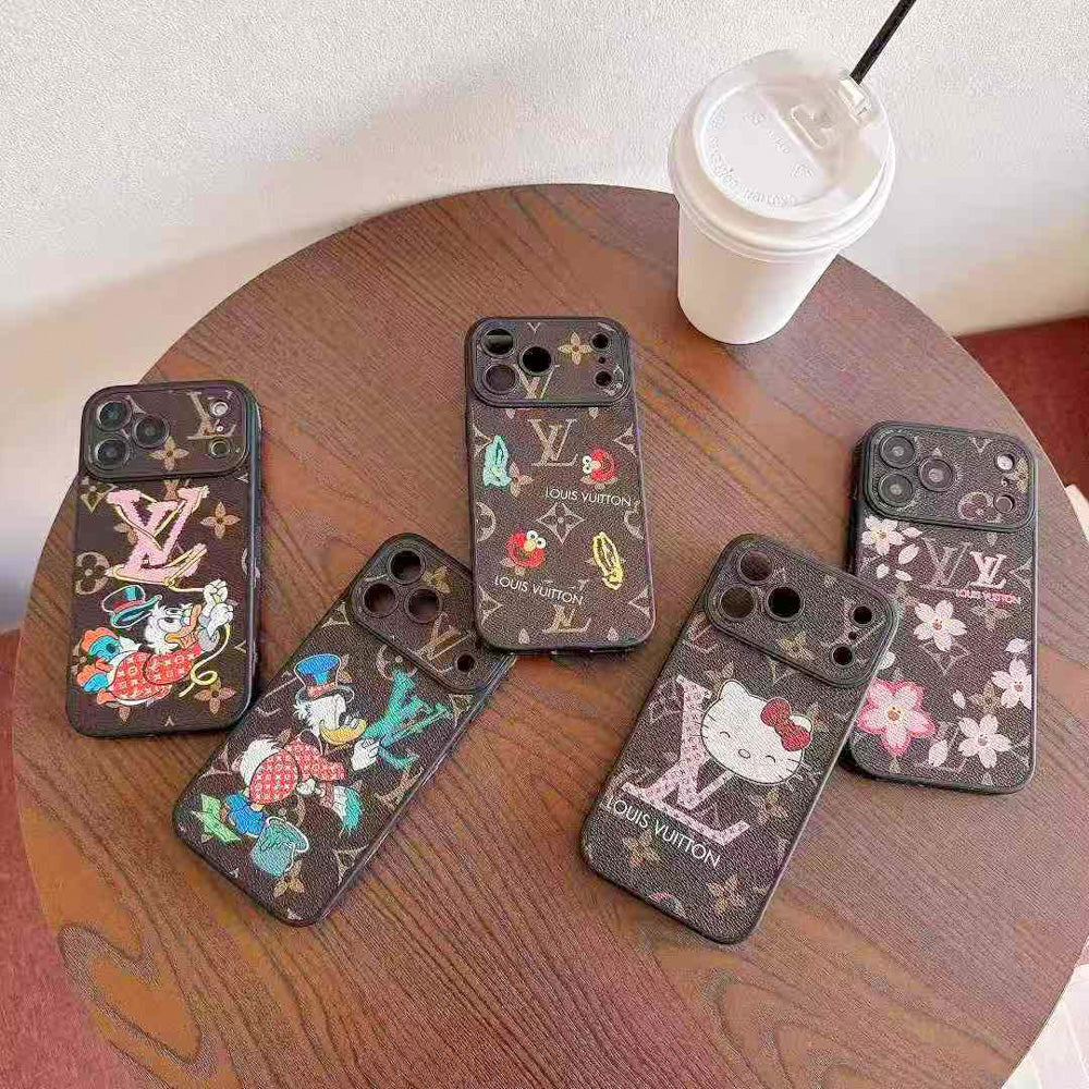 Multicolor Monogram Lv Case Iphone 13-17 / Pro / Pro Max
