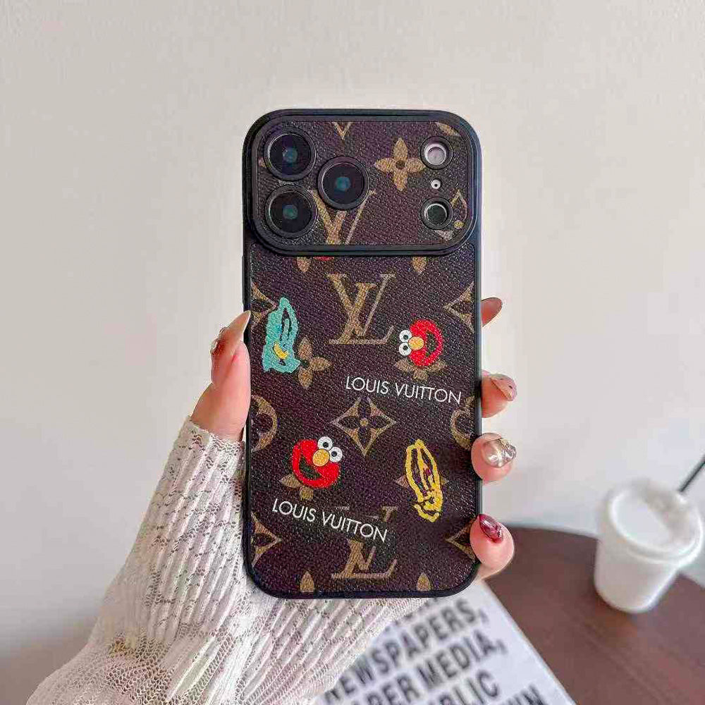 Multicolor Monogram Lv Case Iphone 13-17 / Pro / Pro Max
