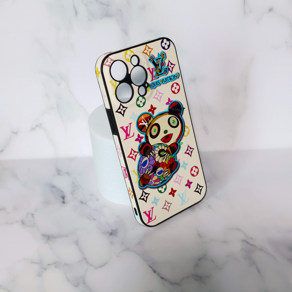 Lv Rainbow Iphone Case Panda Monogram